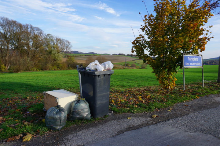 Mülltonne wie rum hinstellen So platzieren Sie sie richtig