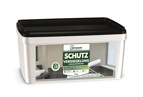 Ultrament Schutz Versiegelung - Schmutzabweisend 1kg - transparent, Spezialdispersion, Schafft...