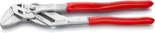 KNIPEX Zangenschlüssel, verchromt, 250 mm, greift stufenlos bis 52 mm, Feinverstellung per...