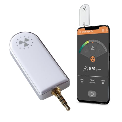 FTLab Smart Geiger FSG-001 Strahlungsmessgerät für Smartphones iOS Andriod Strahlungsmessgerät...