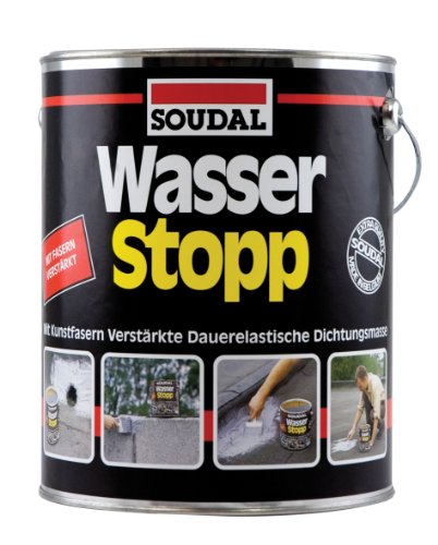 Soudal Wasserfeste Dichtungsmasse Wasserstopp Dose 4kg