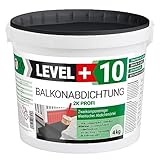 Balkonabdichtung 4 kg, flexibel Dichtschlämme 2K, Abdichtung, Terrasse, Balkone, Keller, Dusche,...