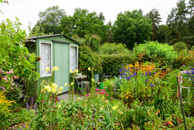 Ein Haus im Kleingarten bauen » (Wann) darf man das?